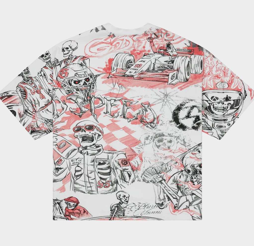 Sketch Archive White | Godspeed Tee