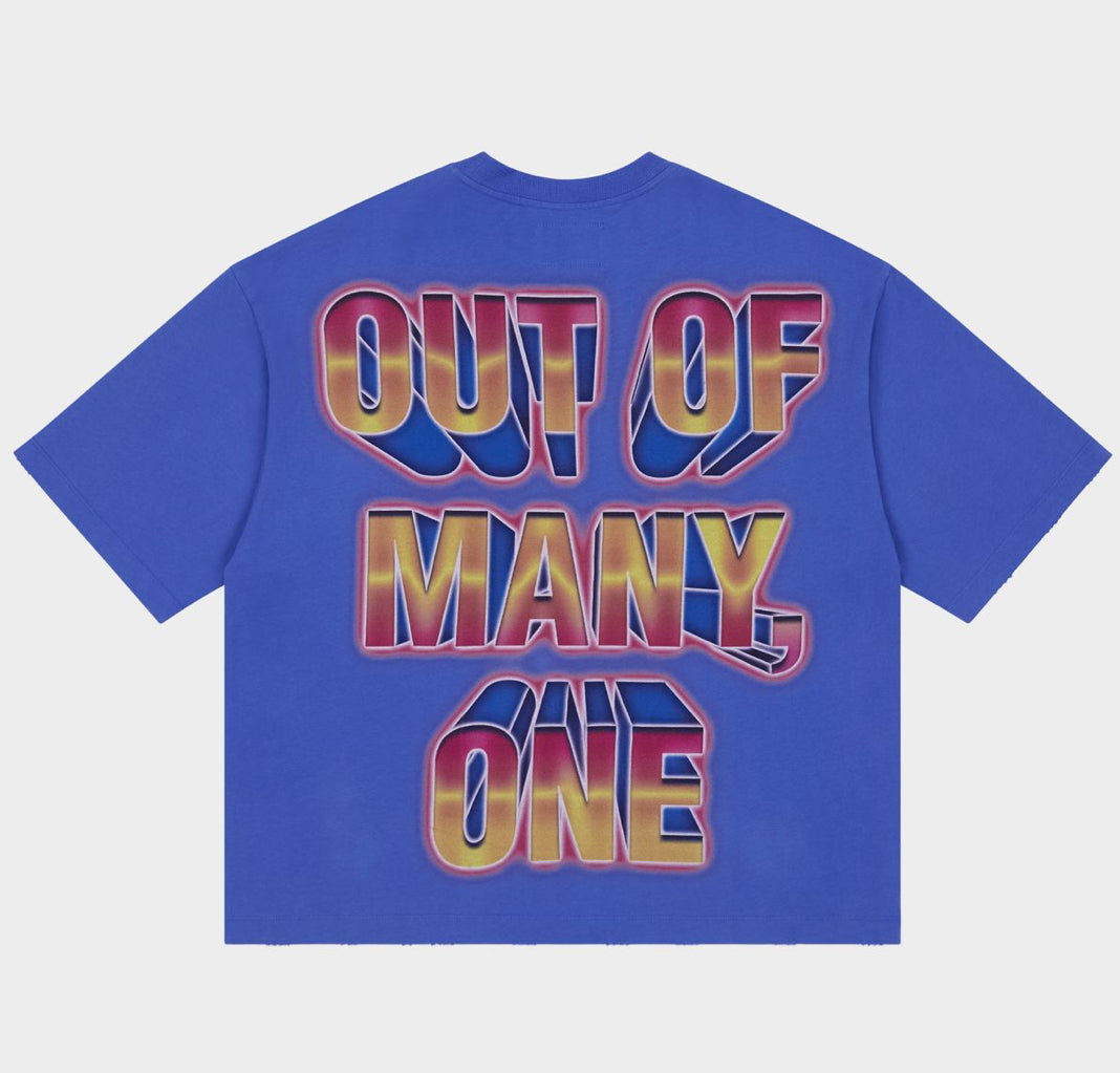 Godspeed Finally Rarity Tee in Blue - detail