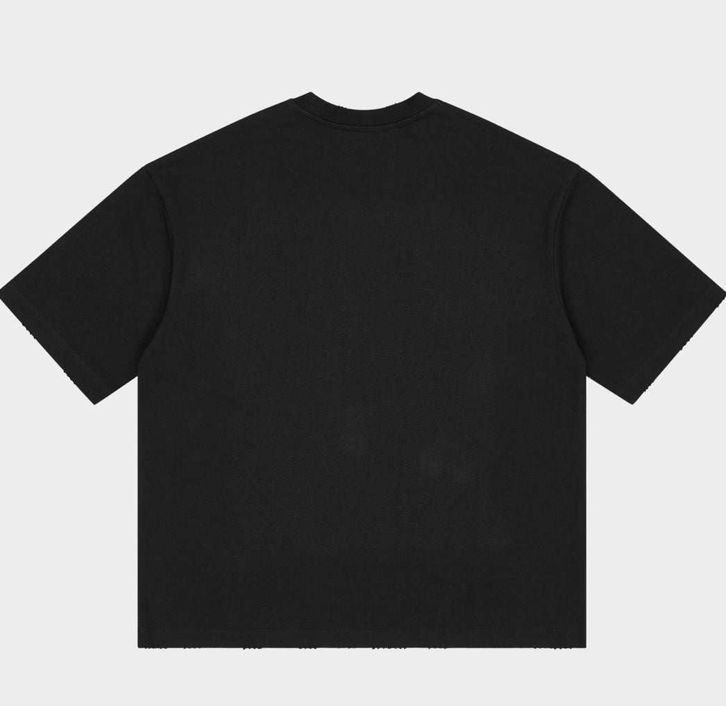 Godspeed Golf Days Pocket Tee in Black - detail