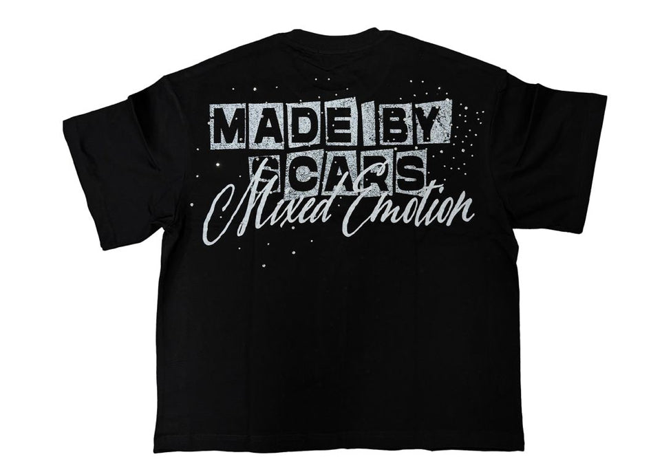 Mixed Emotion Black 'Scar' Tee