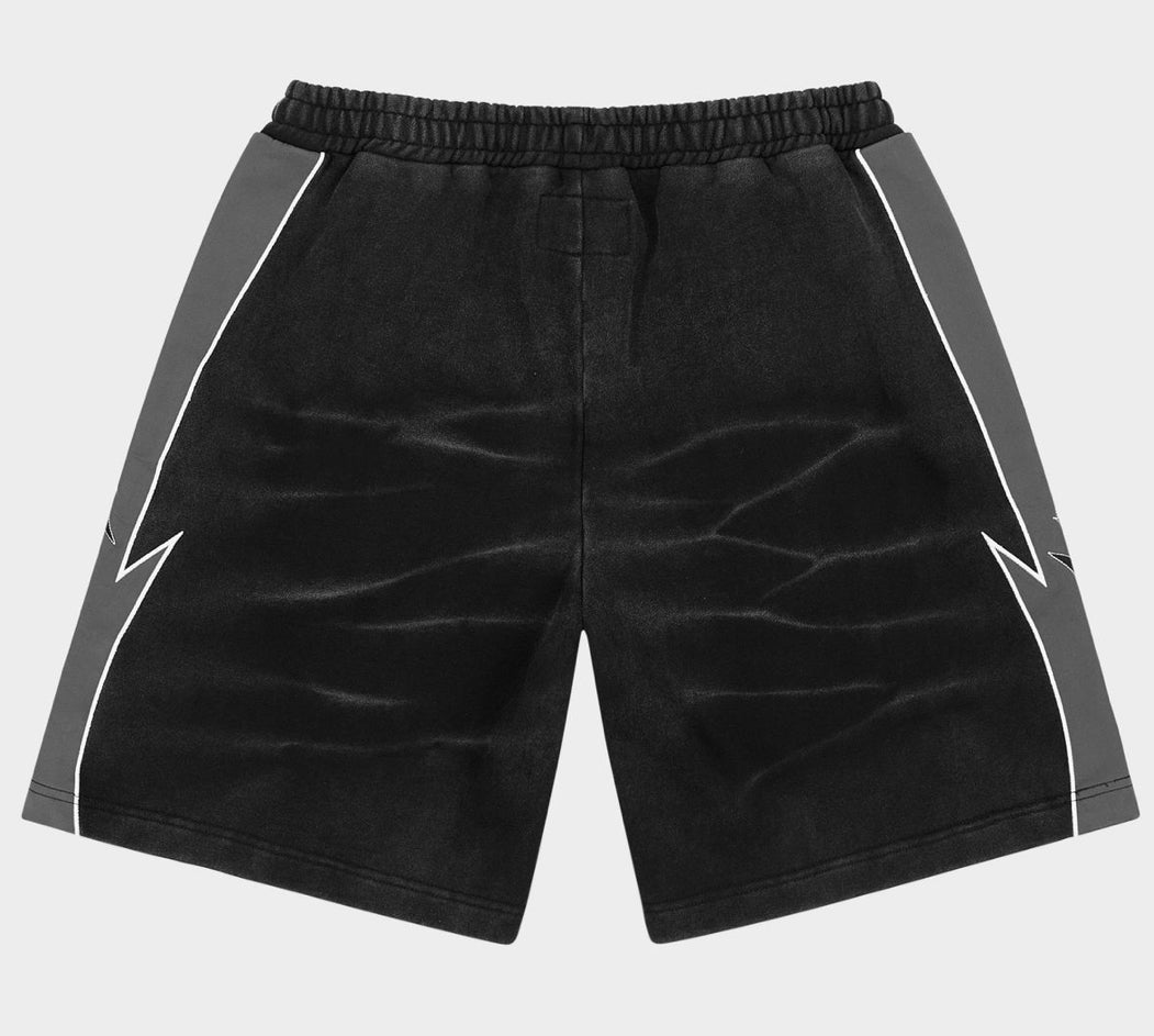 Halftime V2 Black Acid Wash | Godspeed Shorts