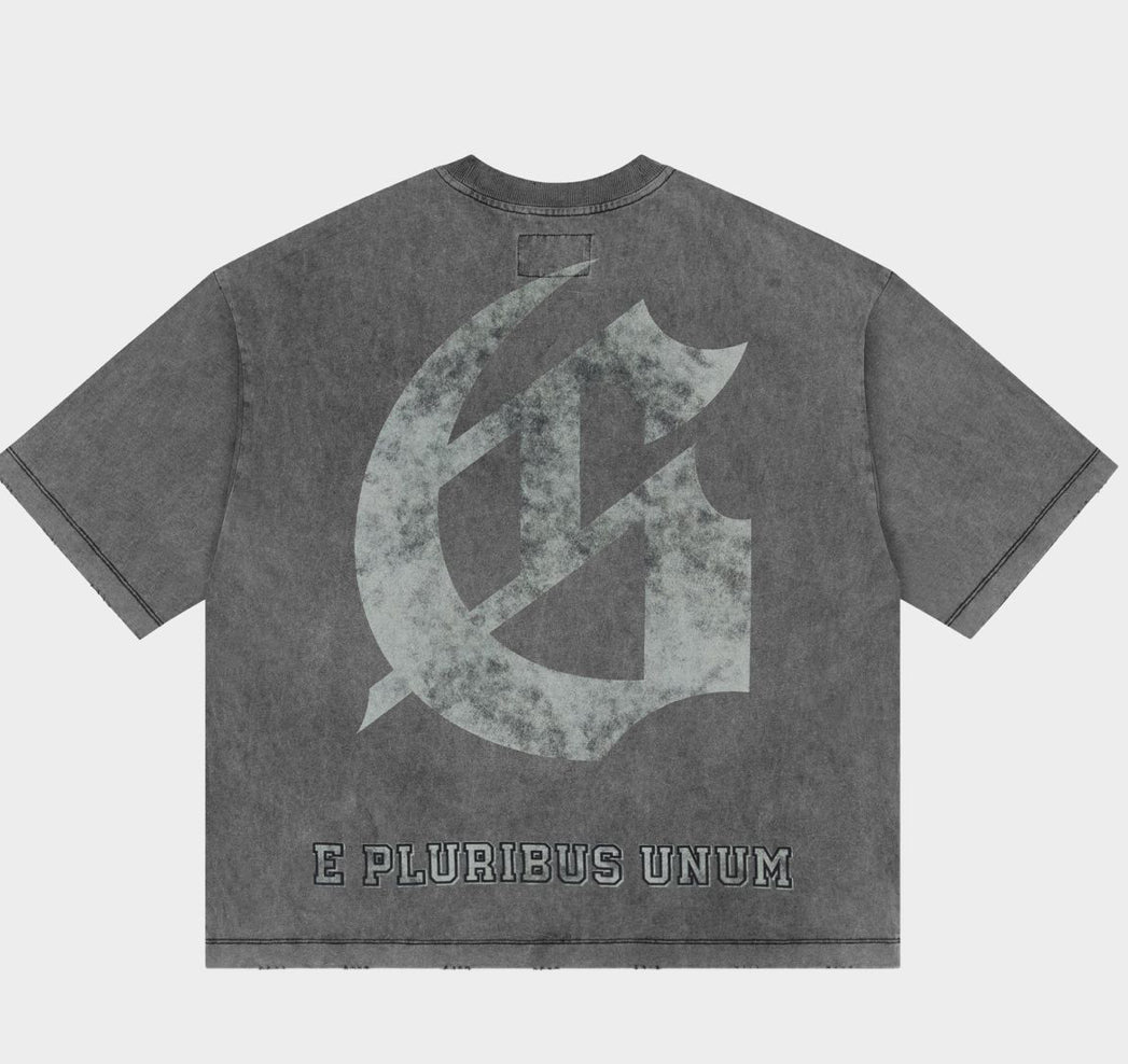 Collegiate Grey Wash | Godspeed Tee