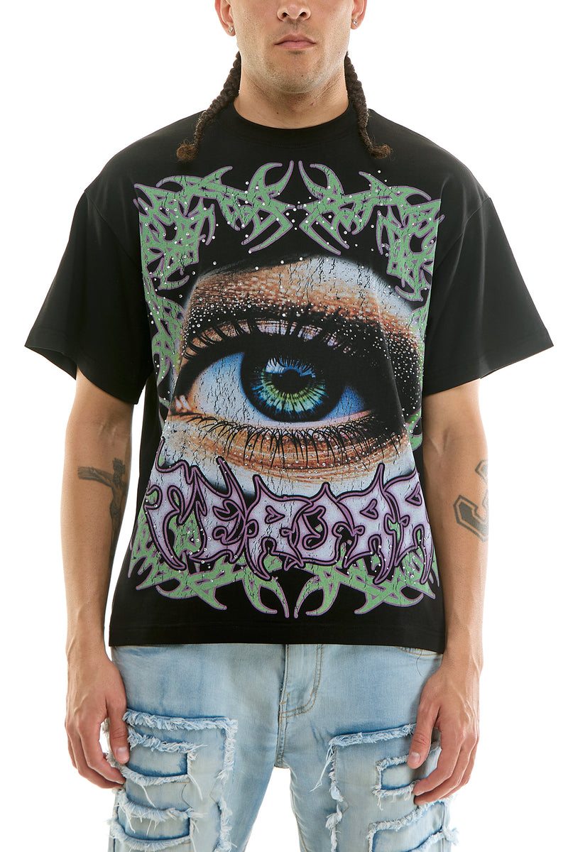 KNT119 Black | KDNK Vision Graphic Tee