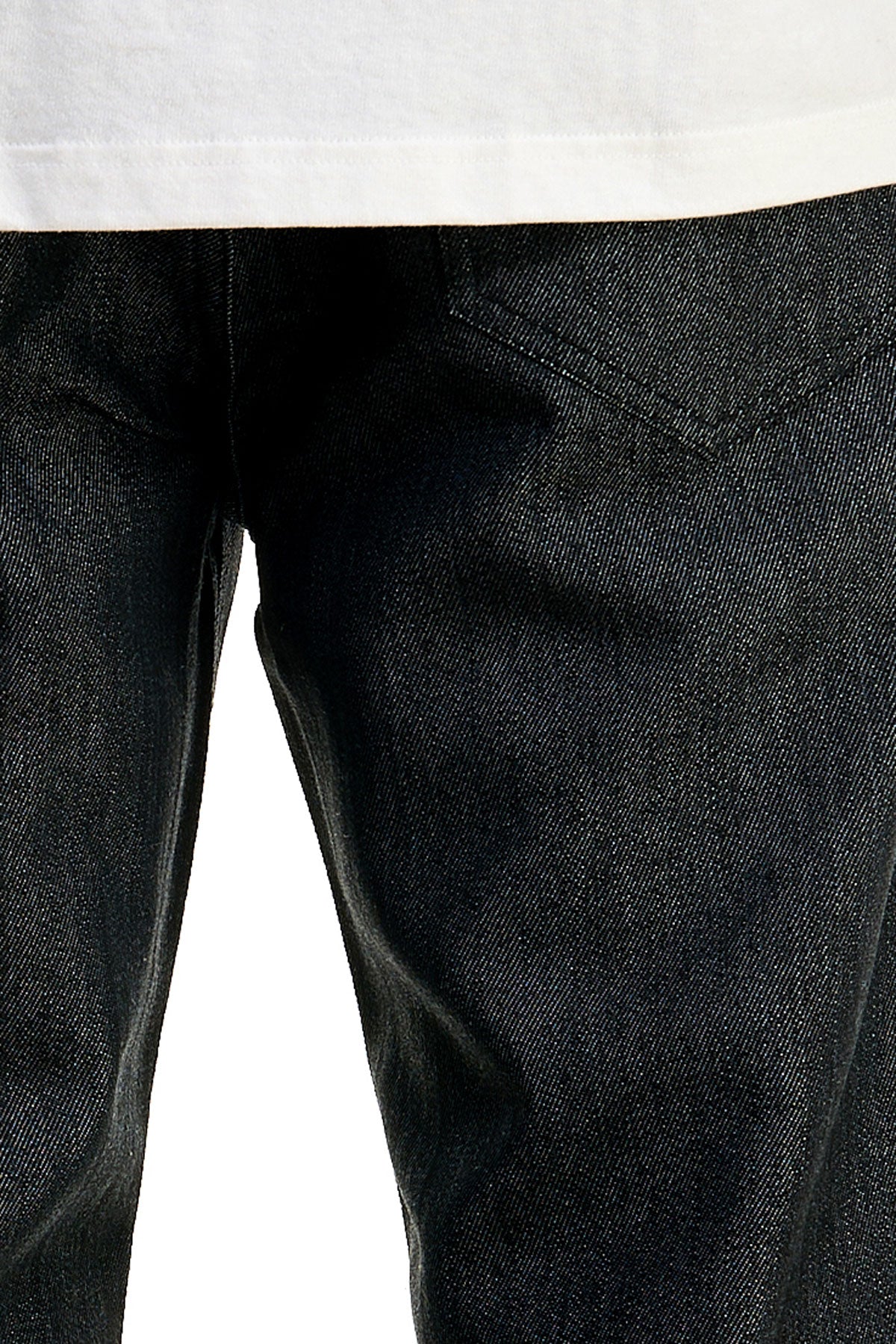 RJ168 Black/Black | KDNK Color-Stitch Raw Denim Jeans