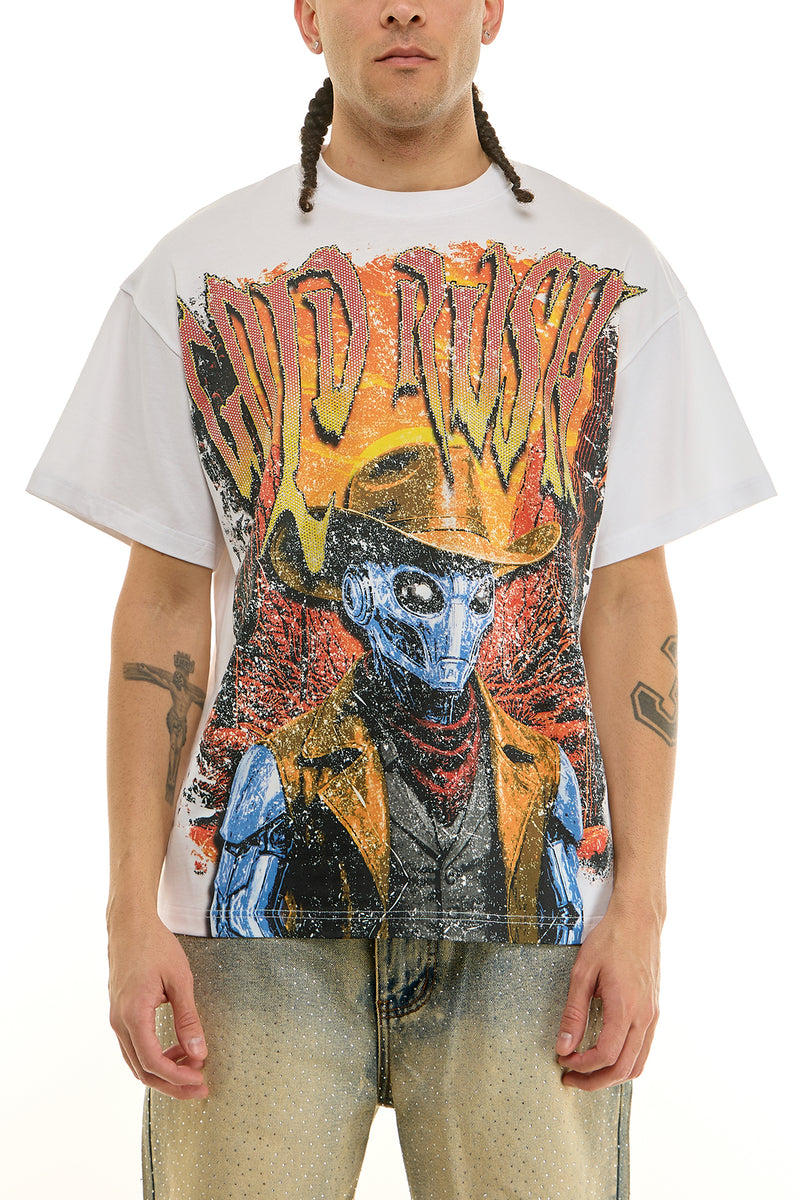 KNT095 White | KDNK Graphic Tee