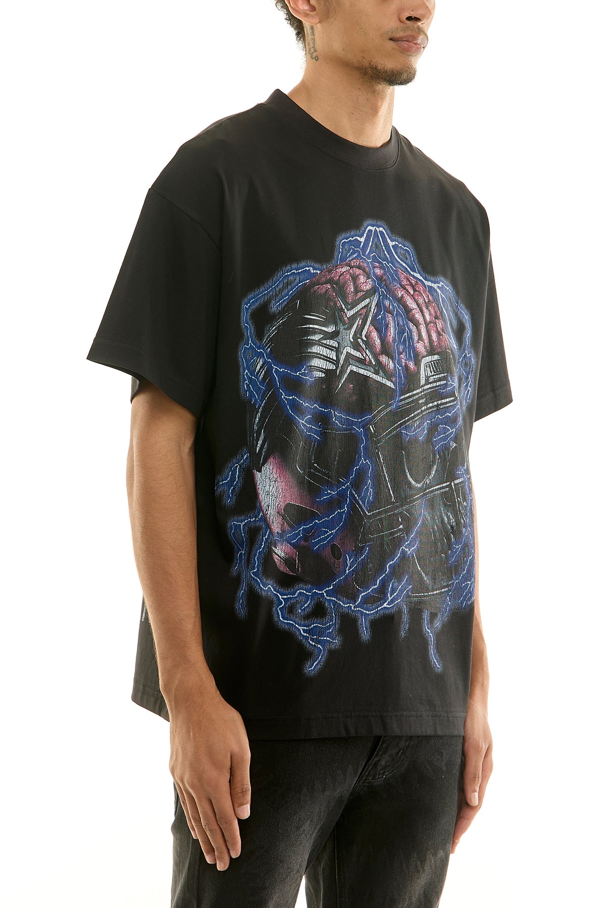 KNT070 Black KDNK Graphic Tee