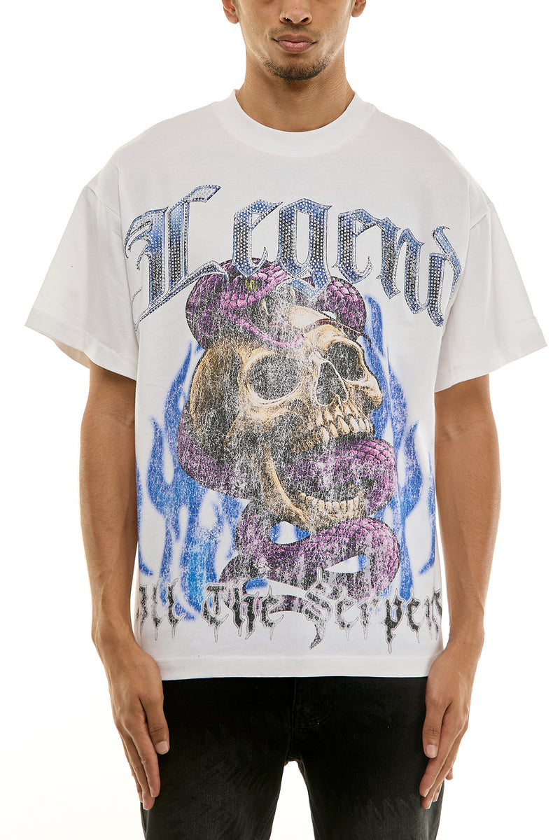 KNT064 White | KDNK Graphic Tee
