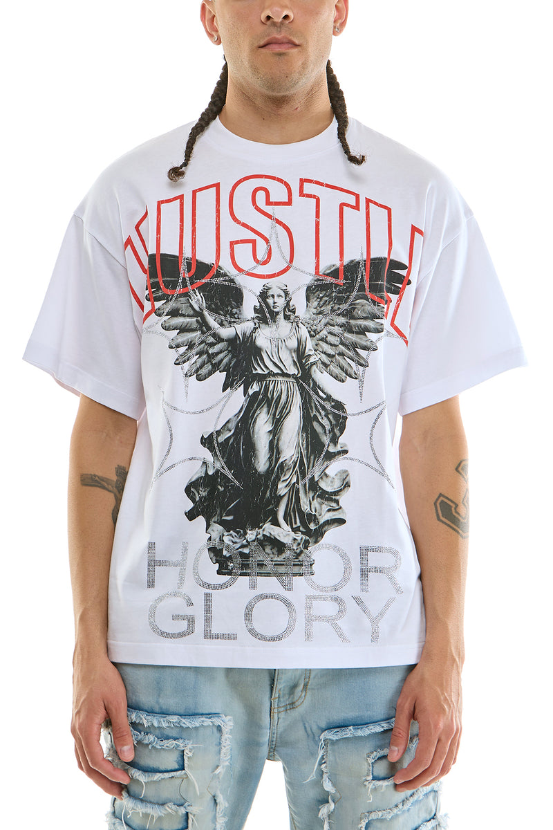 KNT121 White | KDNK Graphic Tee