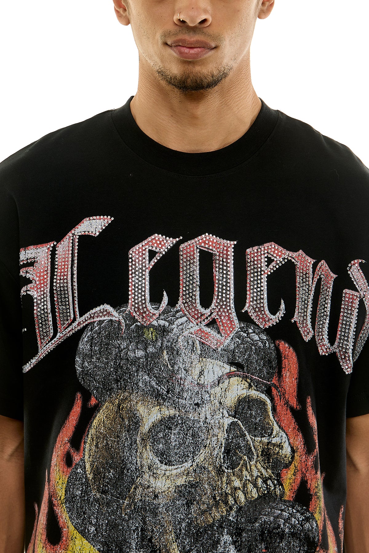 KNT064 Black KDNK Graphic Tee
