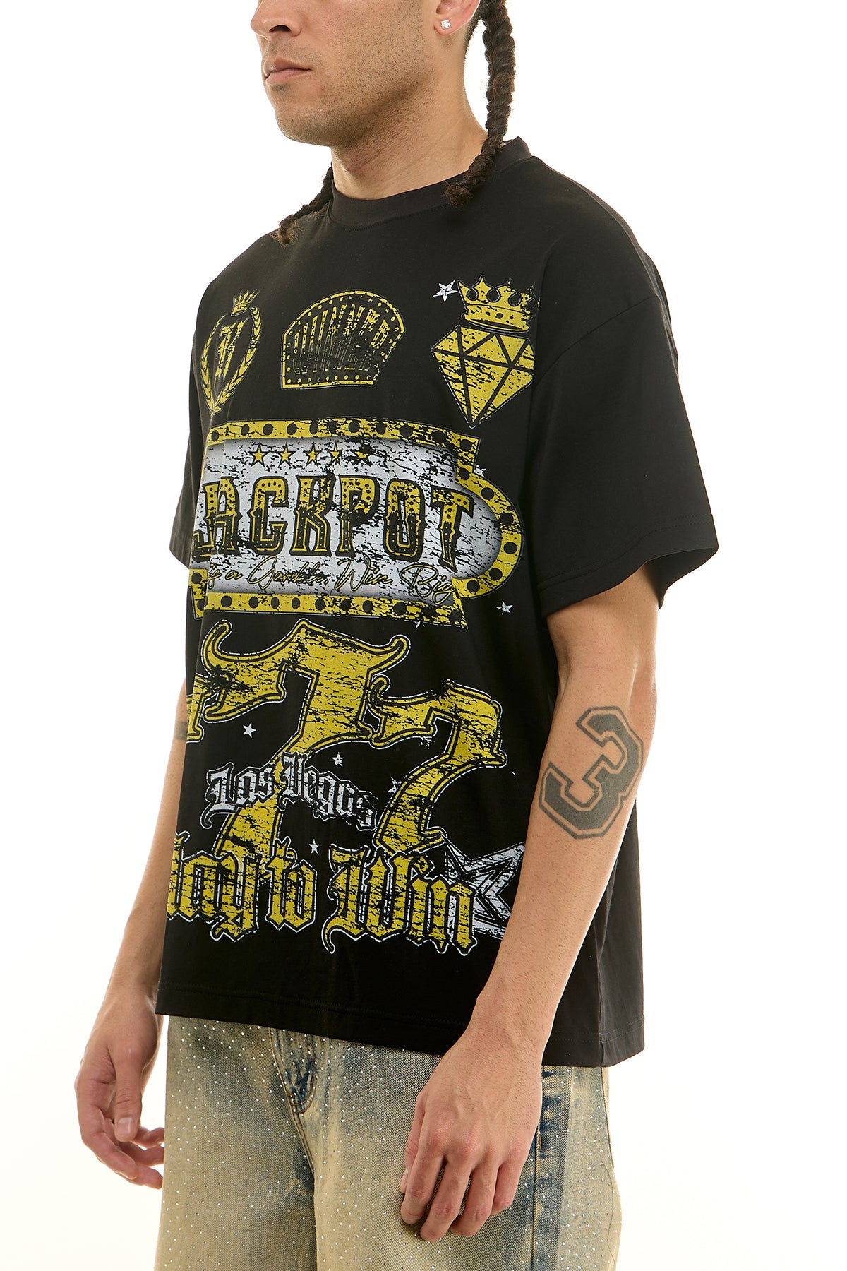 KNT100 Black KDNK Graphic Tee
