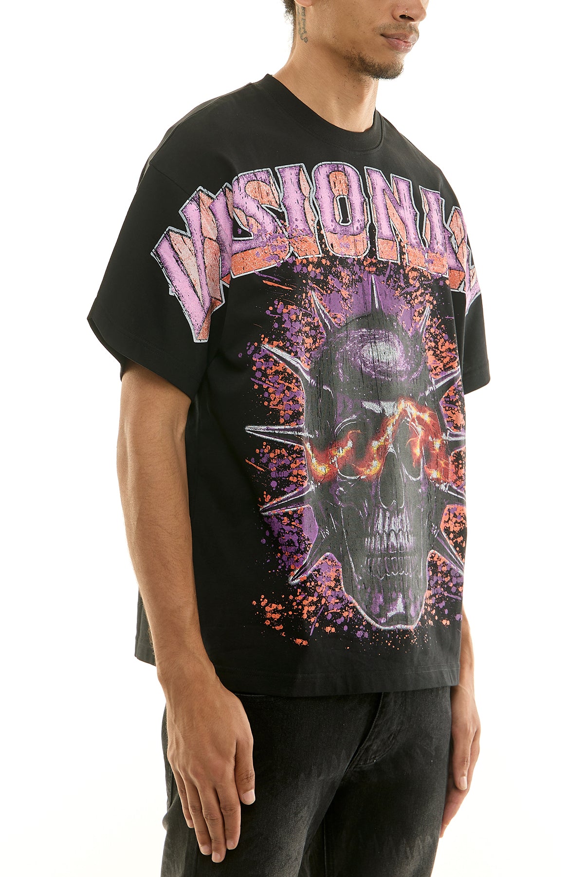 KNT059 Black KDNK Graphic Tee