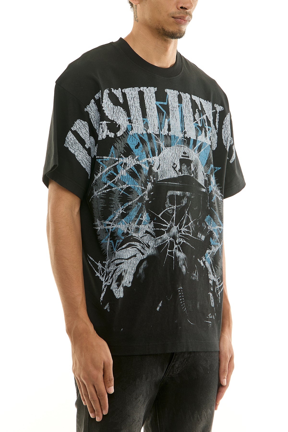 KNT057 Black KDNK Graphic Tee