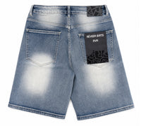 Reveer 'Liberty' Jean Shorts - Blue