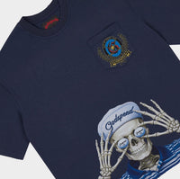 Golf Days Navy | Godspeed Pocket Tee