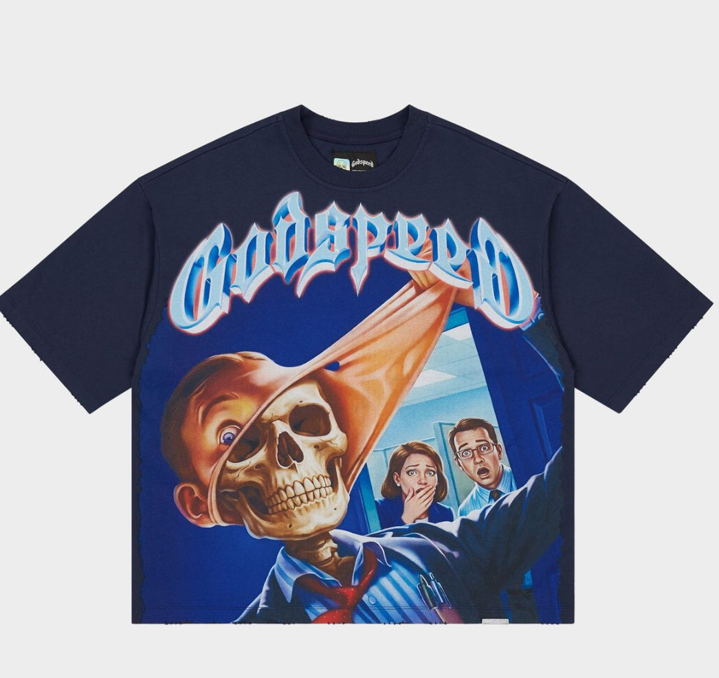 Mask Off Navy | Godspeed Tee