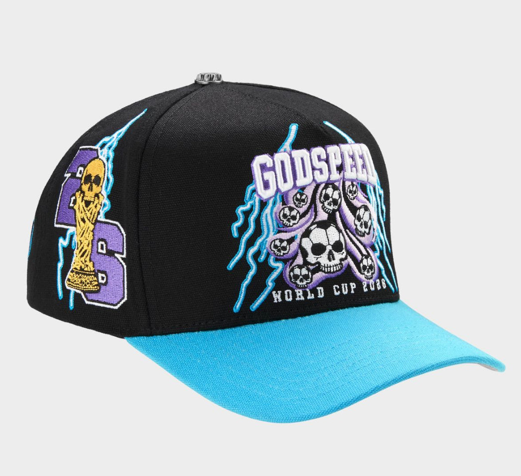 GSWC Voltage Black/Aqua | Godspeed '26 World Cup Hat