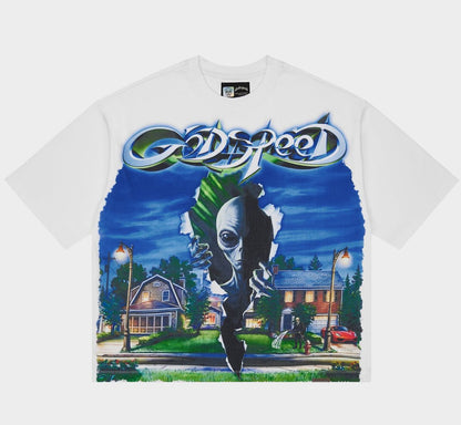 Neighborhood Watch White | Godspeed Tee