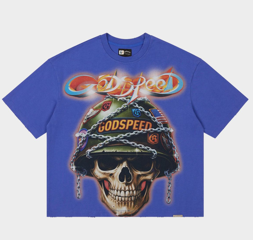 Badges of Honor Royal Blue | Godspeed Tee