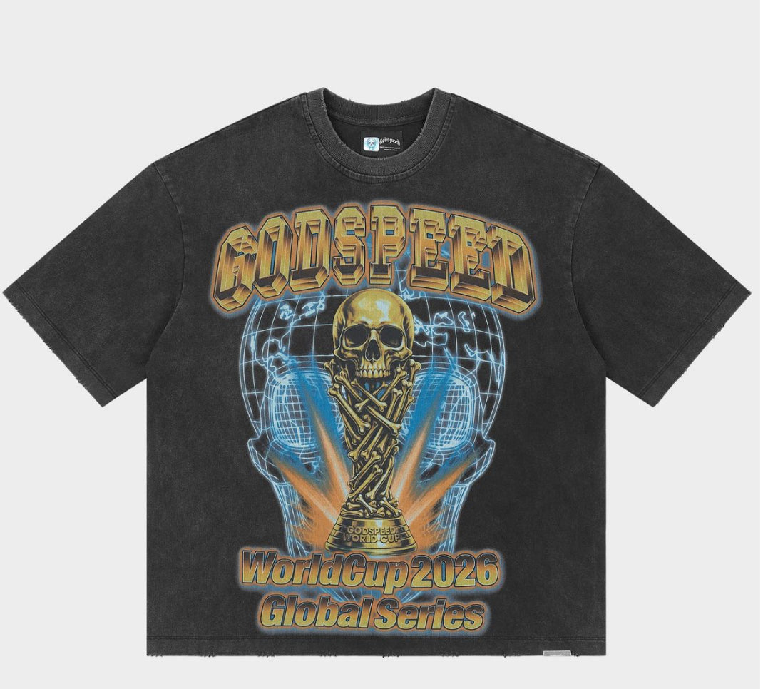 GSWC Trophy Black | Godspeed '26 World Cup Tee