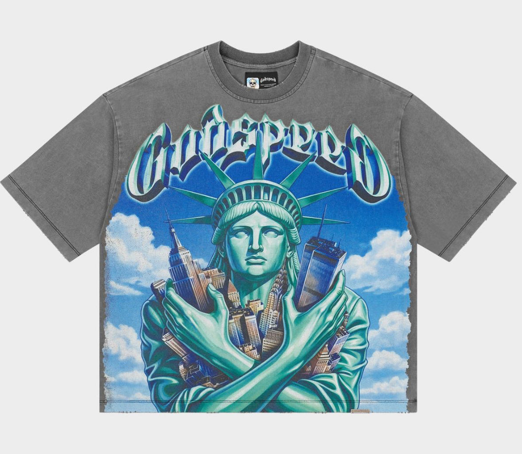 Empire Guardian Grey Wash | Godspeed Tee