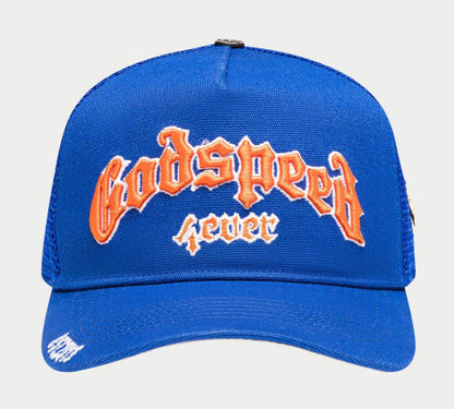 GS Forever Trucker Blue/Orange | Godspeed Hat