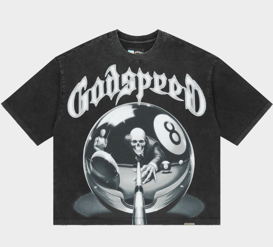 8ball CP Black Wash | Godspeed Tee