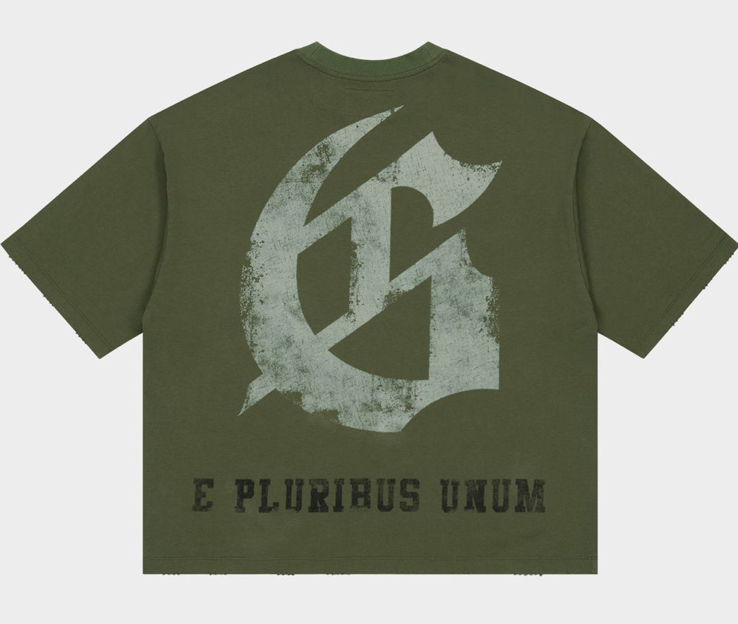 Collegiate Olive Wash | Godspeed Tee