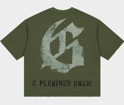 Collegiate Olive Wash | Godspeed Tee
