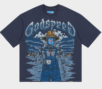Aura Farm II Navy | Godspeed NG Tee