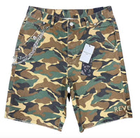 Reveer 'Core' Woodland Camo Jean Shorts (XP-08)