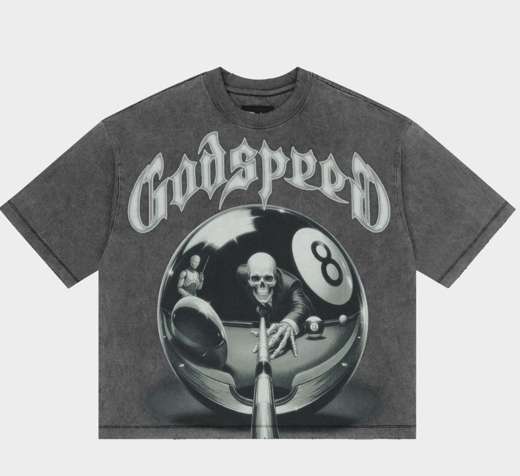 8ball CP Grey Wash | Godspeed Tee