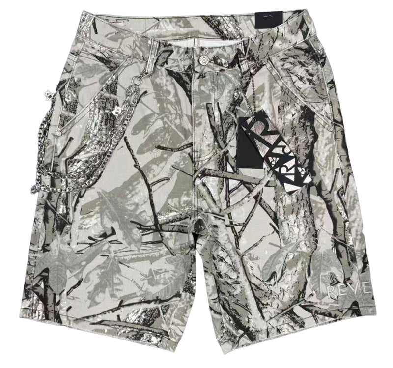 Reveer 'Core' Ghost Camo Jean Shorts (XP-09)