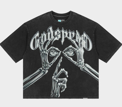 Silencio Black Wash | Godspeed Tee