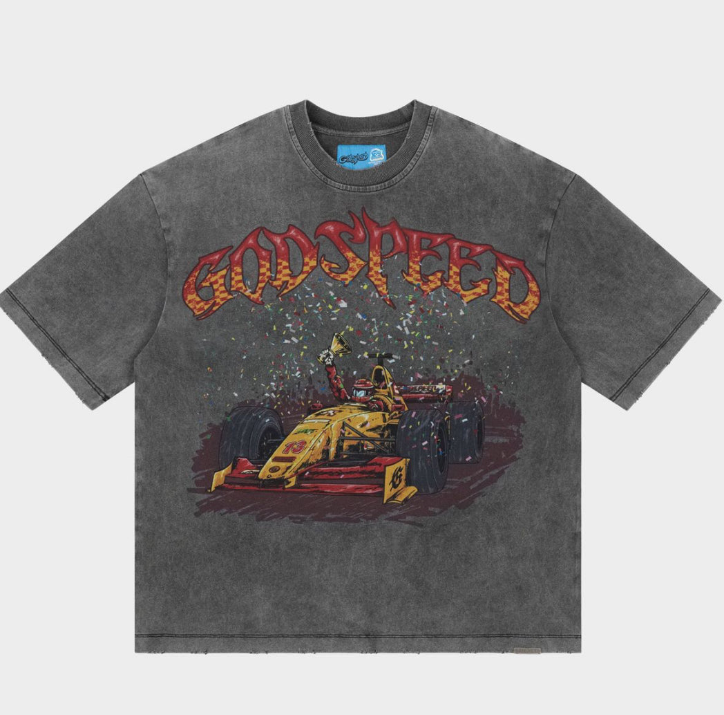 F1 Dreams Grey Wash | Godspeed NG Tee