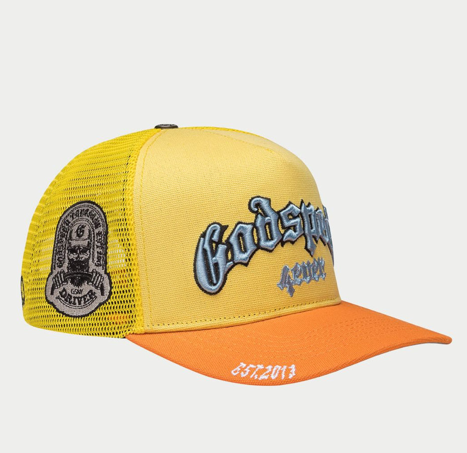 GS Forever Trucker Yellow/Orange | Godspeed Hat
