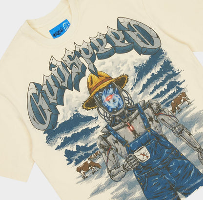 Godspeed Aura Farm II NextGen Tee in Bone - alternate view