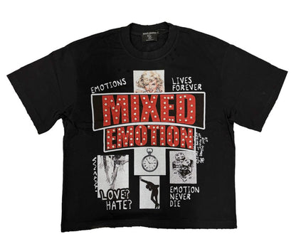 Mixed Emotion Black 'Lost Identity' Tee