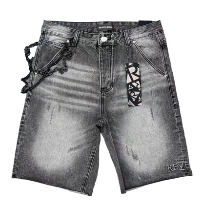 Reveer 'Core' Steel Grey Jean Shorts (XP-03)
