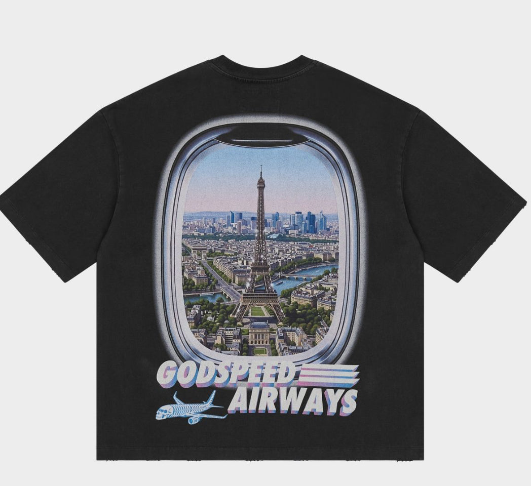 GS Air Paris Black | Godspeed Pocket Tee