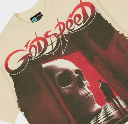 Godspeed Fate's Doorstep Rarity Tee in Bone - alternate view