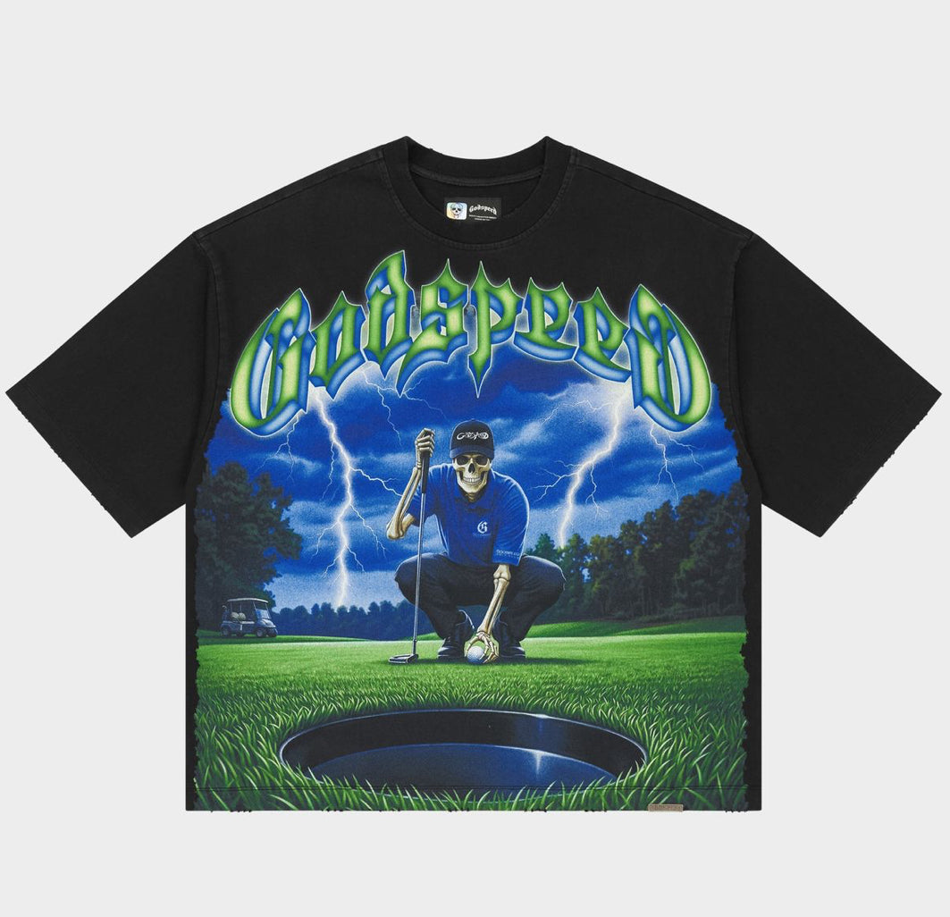 Godspeed No Mulligans Rarity Tee in Black Wash