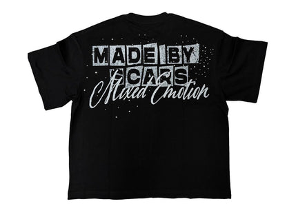 Mixed Emotion Black 'Scar' Tee