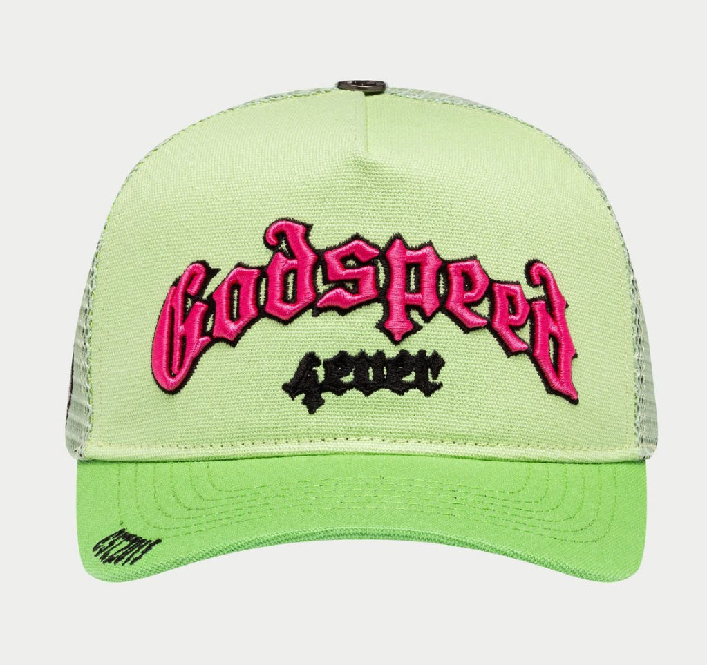 GS Forever Trucker Lime/Pink | Godspeed Hat
