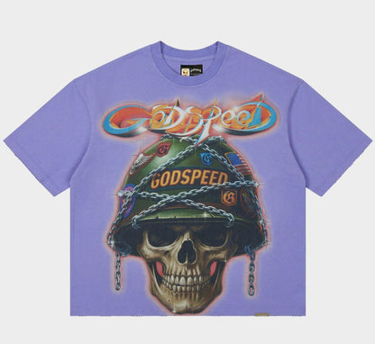 Badges of Honor Lavender | Godspeed Tee
