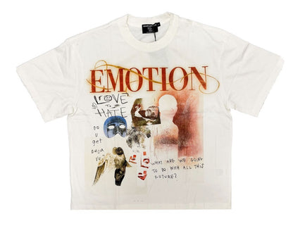 Mixed Emotion White 'Deja Vu' Tee