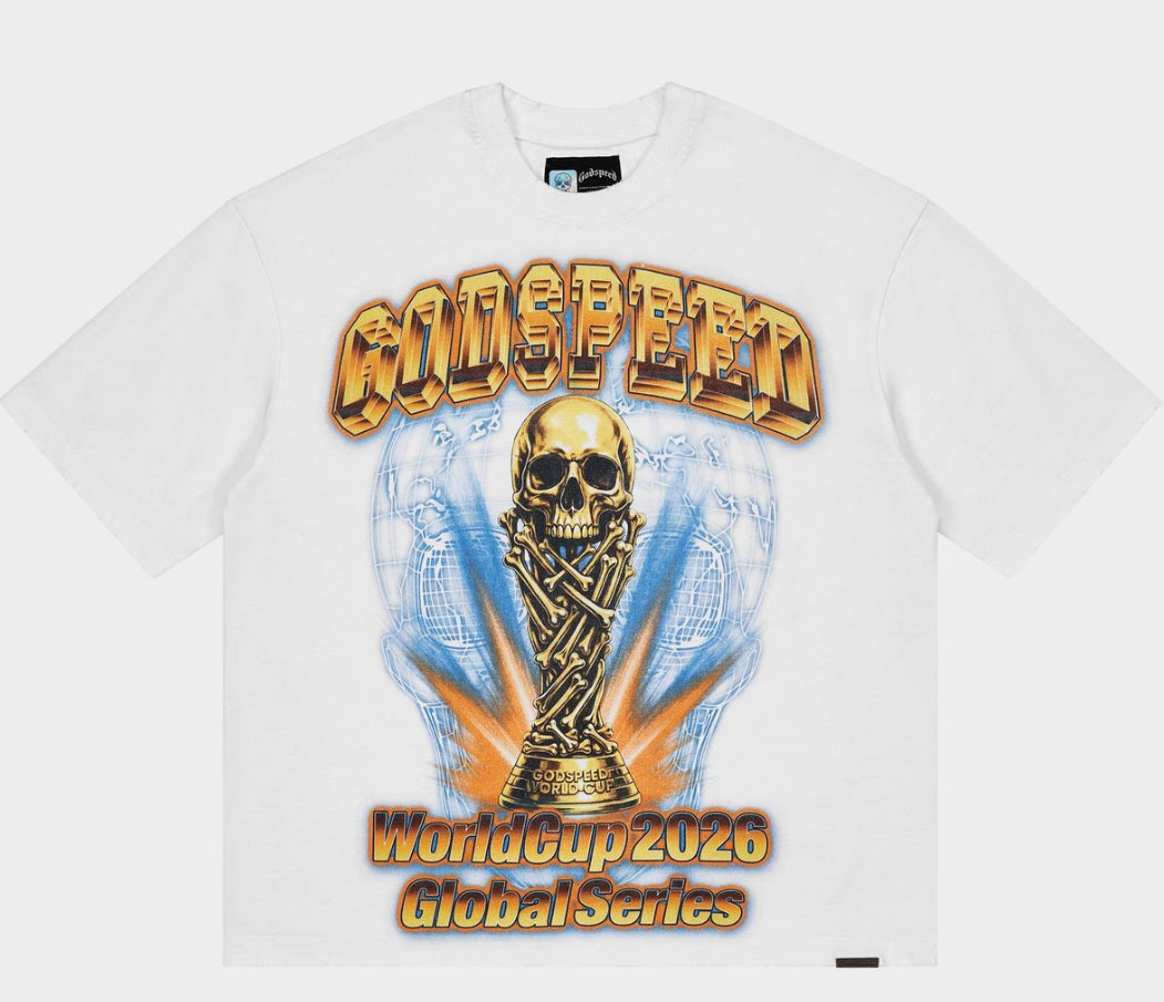 GSWC Trophy White | Godspeed '26 World Cup Tee