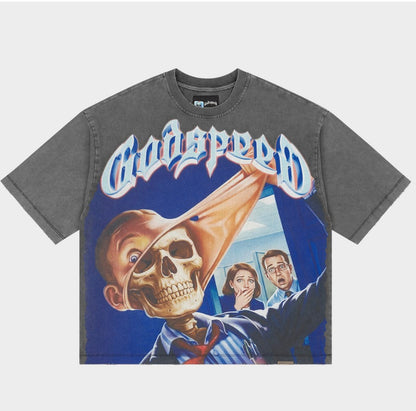 Mask Off Grey Wash | Godspeed Tee