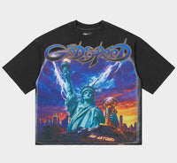Liberty Reigns Black | Godspeed Tee