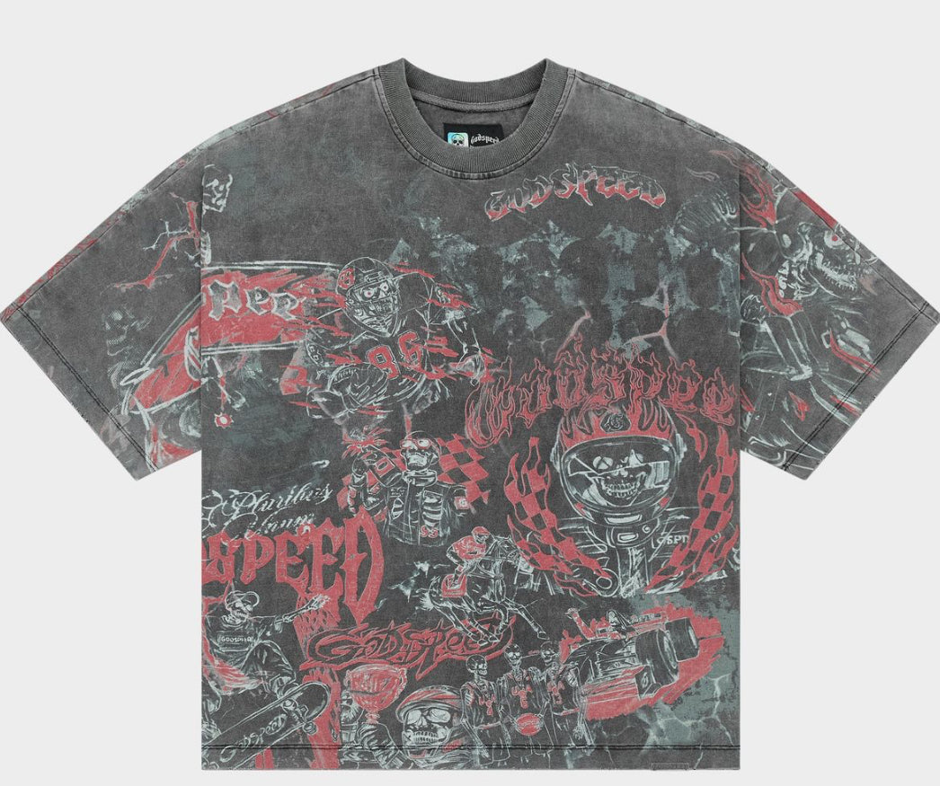 Sketch Archive Grey Wash | Godspeed Tee