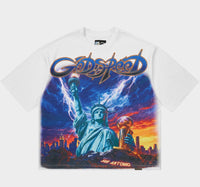 Liberty Reigns White | Godspeed Tee